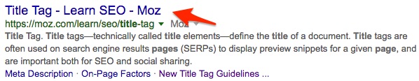 Page Title Example