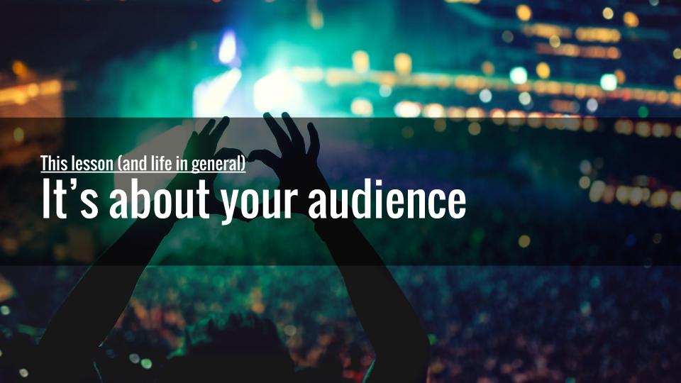 Enthralled audience at an event