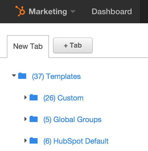 Hubspot templates